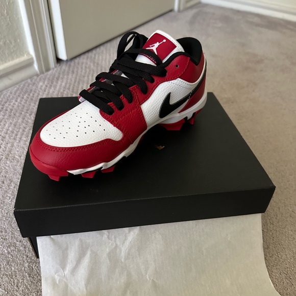Nike Other - Nike Red and White Sports Cleats